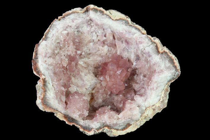 Sparkly, Pink Amethyst Geode Section - Argentina #170171